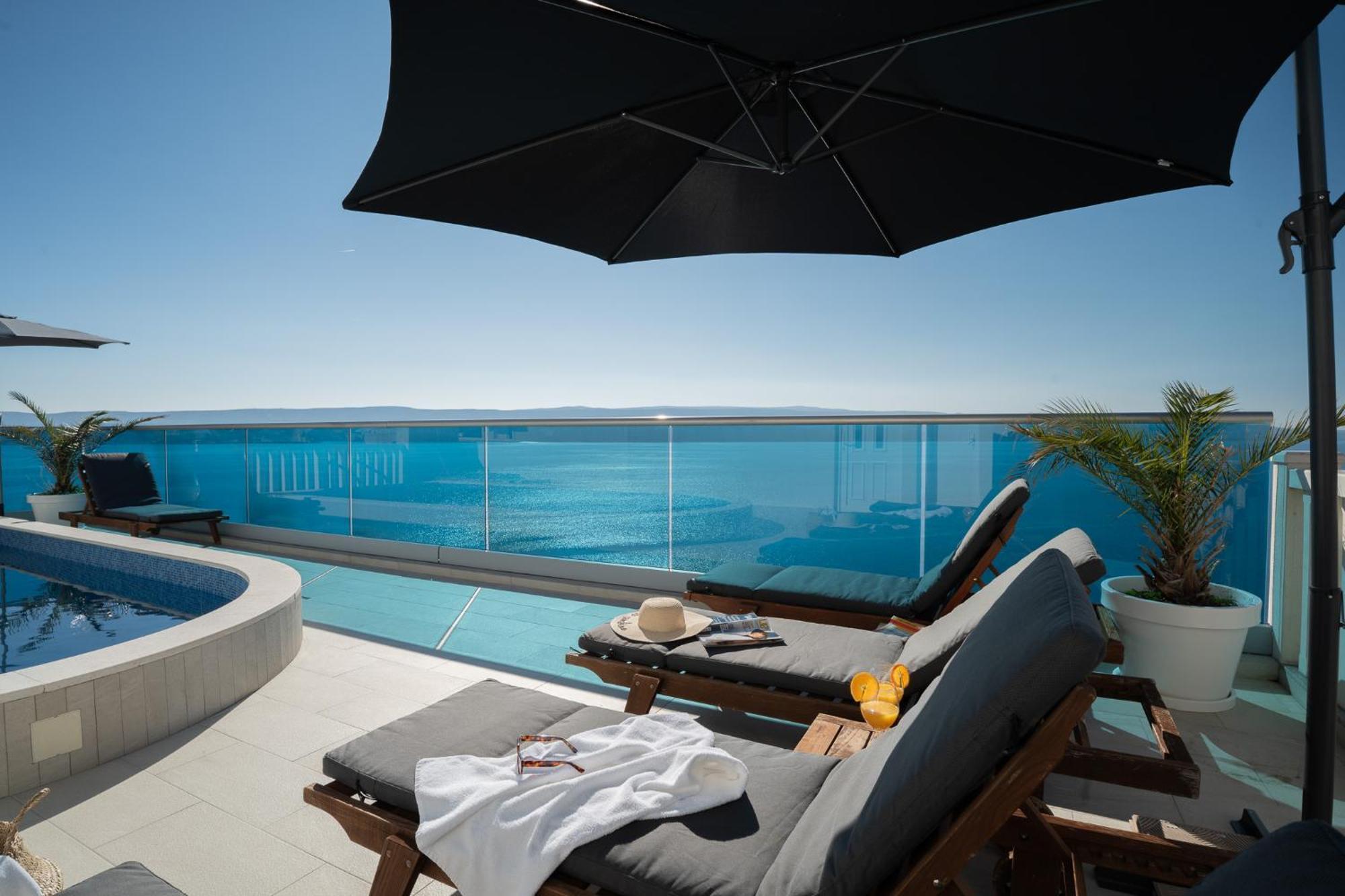 Sunny Hill Apartments With Rooftop Pool Čelina Exterior foto